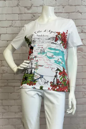 COTE D'AZUR TEE