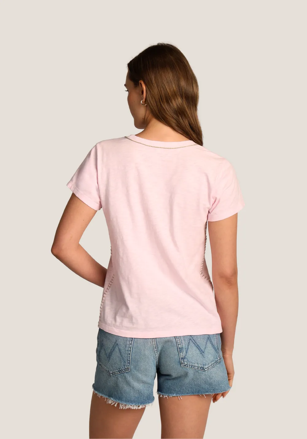 Crew w/ contrast stitch