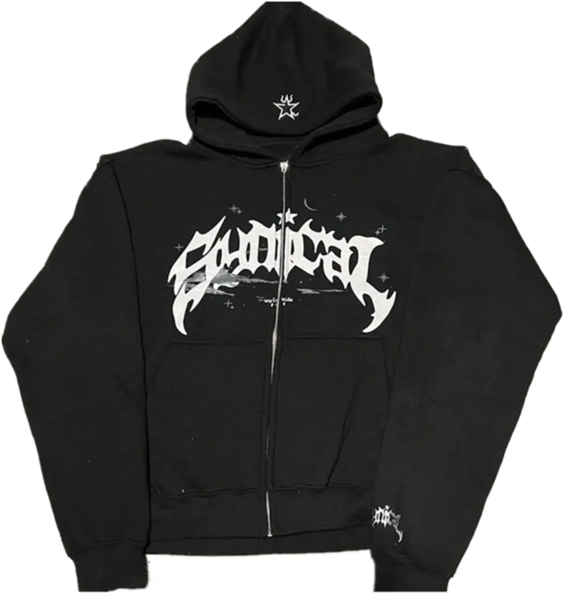 Graphic Hoodies for Women Unisex Fall Fashion Y2k Grunge Hooded Sweater Casual Vintage Oversized Pullover Sweatshirt