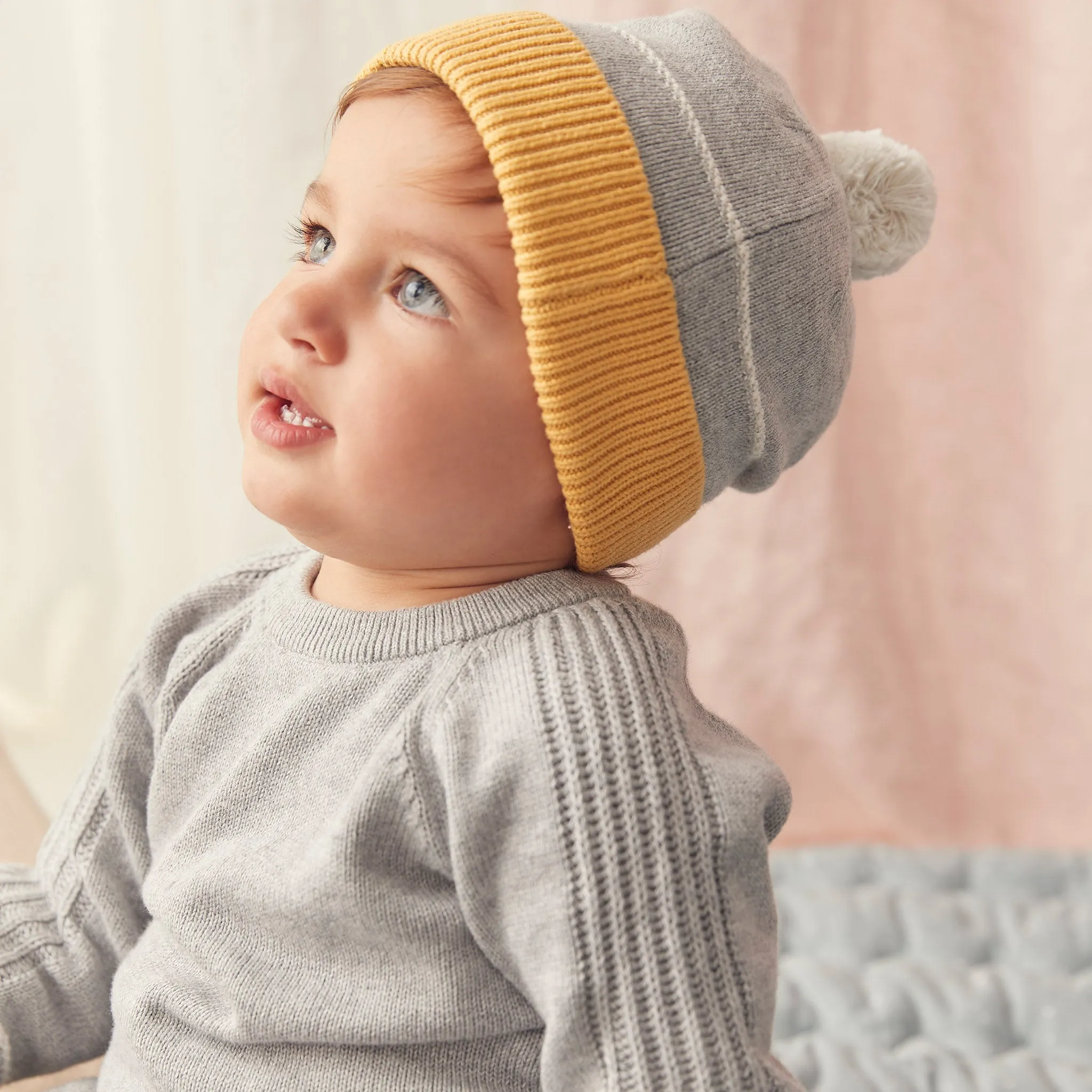 Knitted Snood & Hat Set