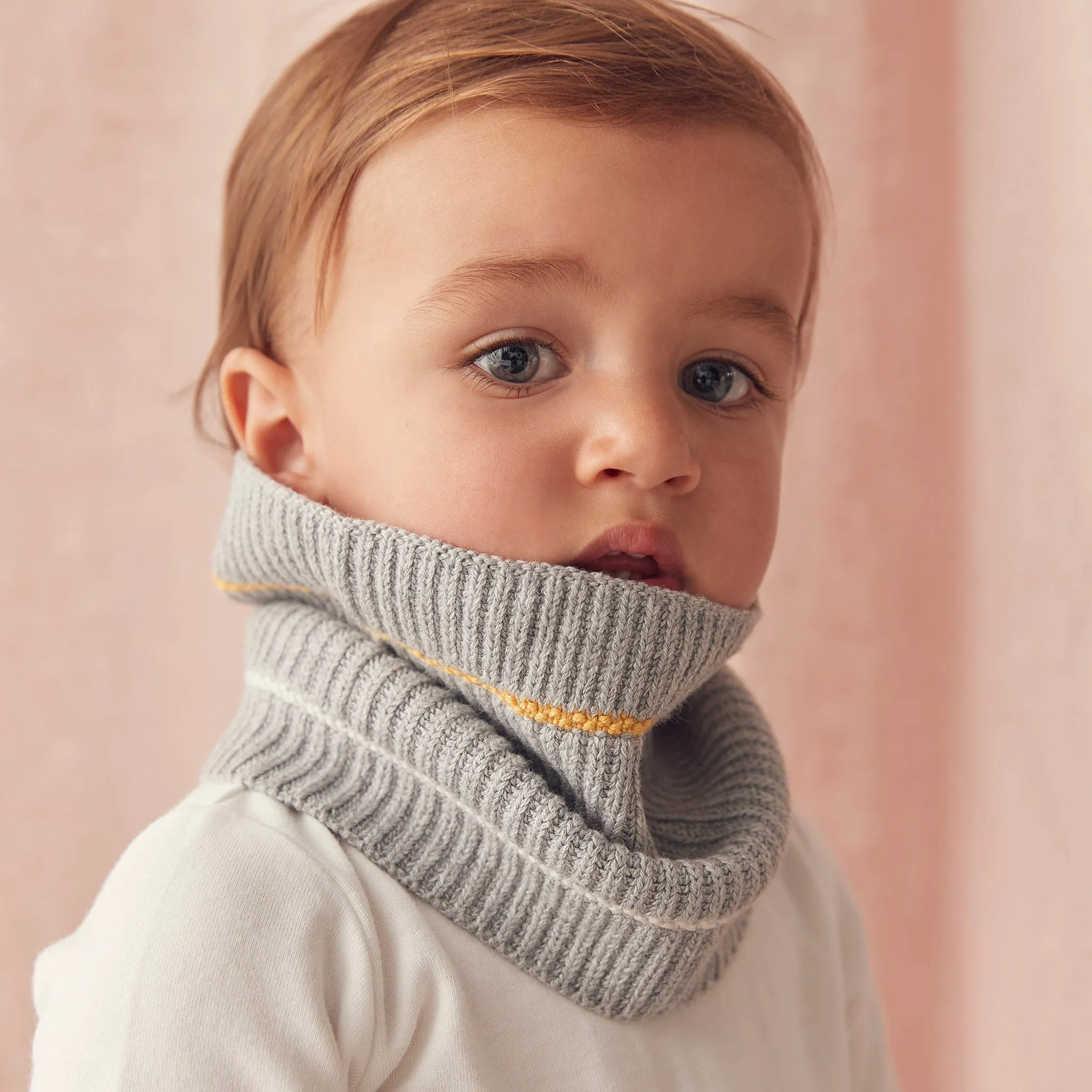Knitted Snood & Hat Set
