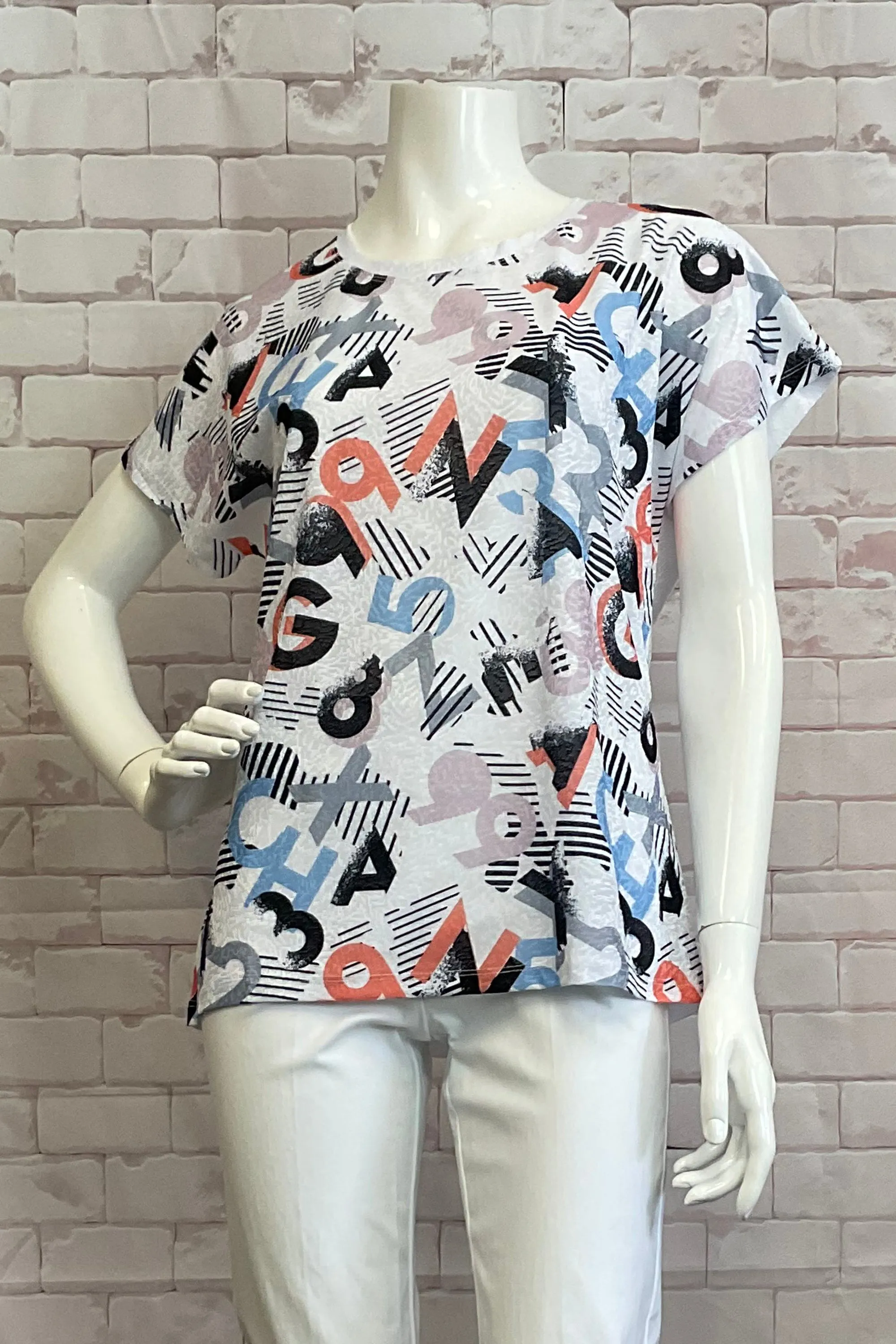 LETTERS & NUMBERS TOP