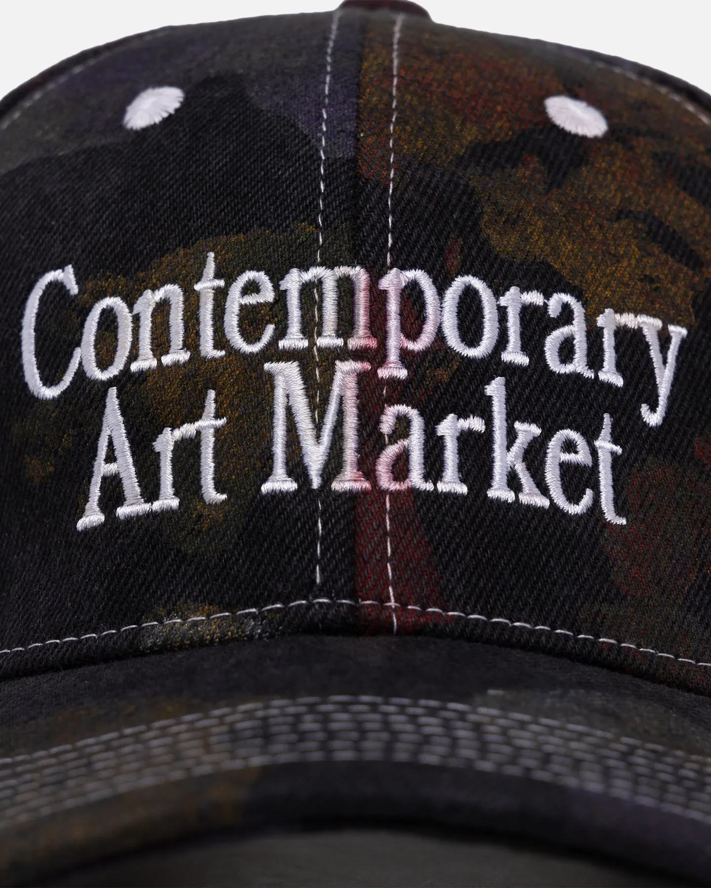 Market Contemporary Art Market Contrast Strapback Multi