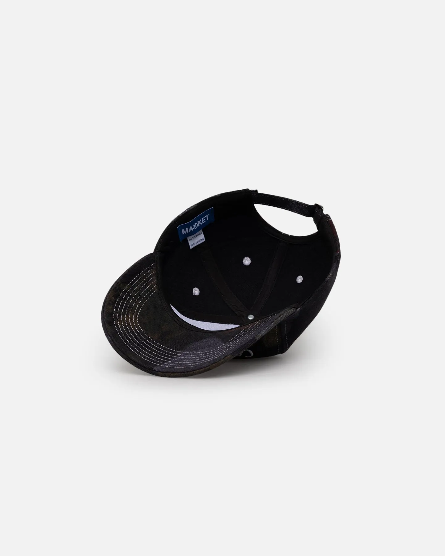 Market Contemporary Art Market Contrast Strapback Multi
