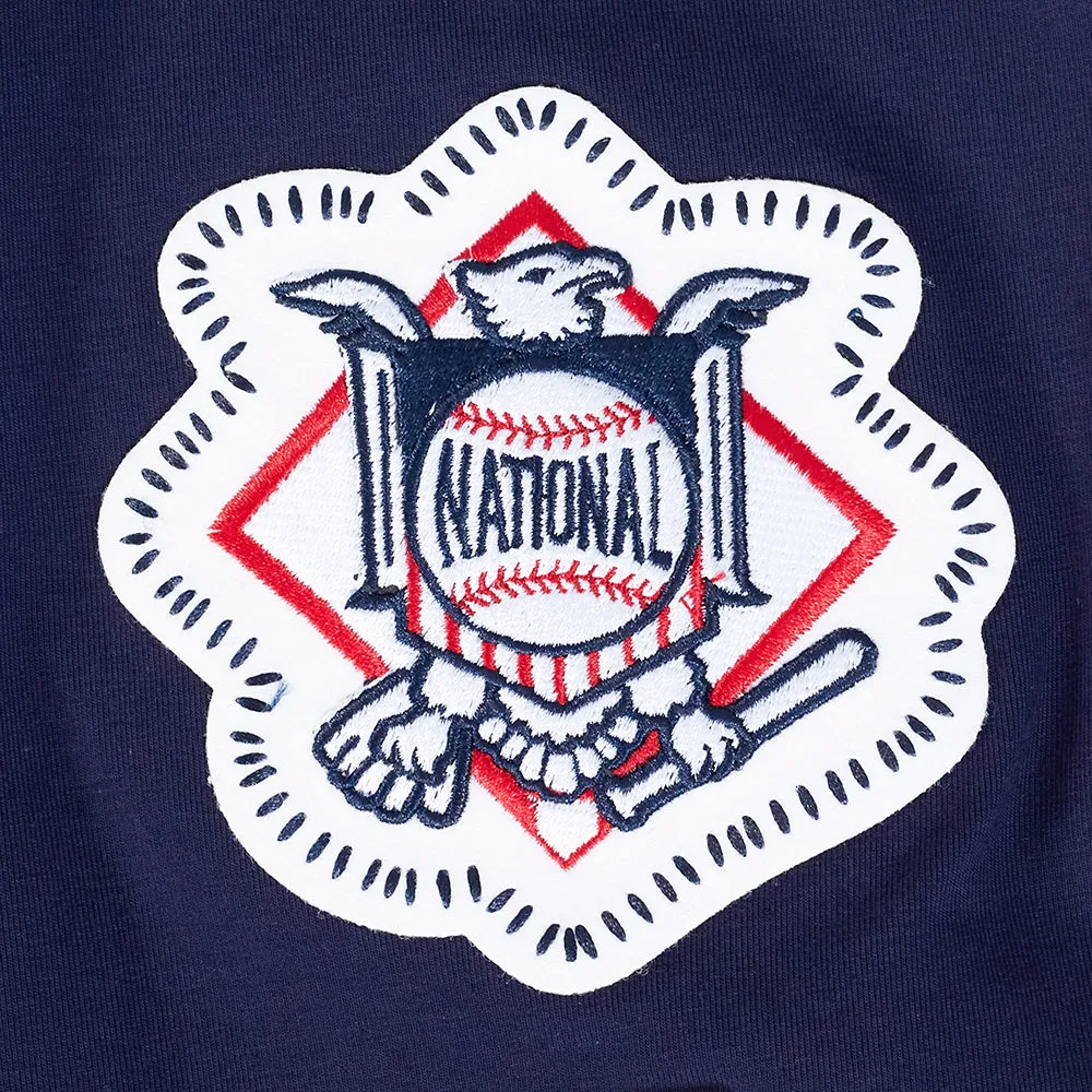 MLB ATLANTA BRAVES DIY PICK STITCH MEN'S SINGLE JERSEY TOP (MIDNIGHT NAVY)