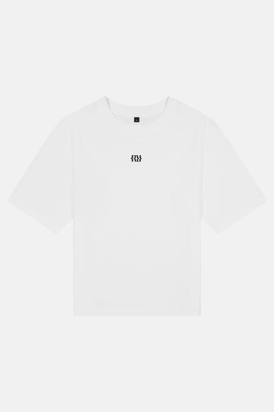 Monogram Baby Tee White