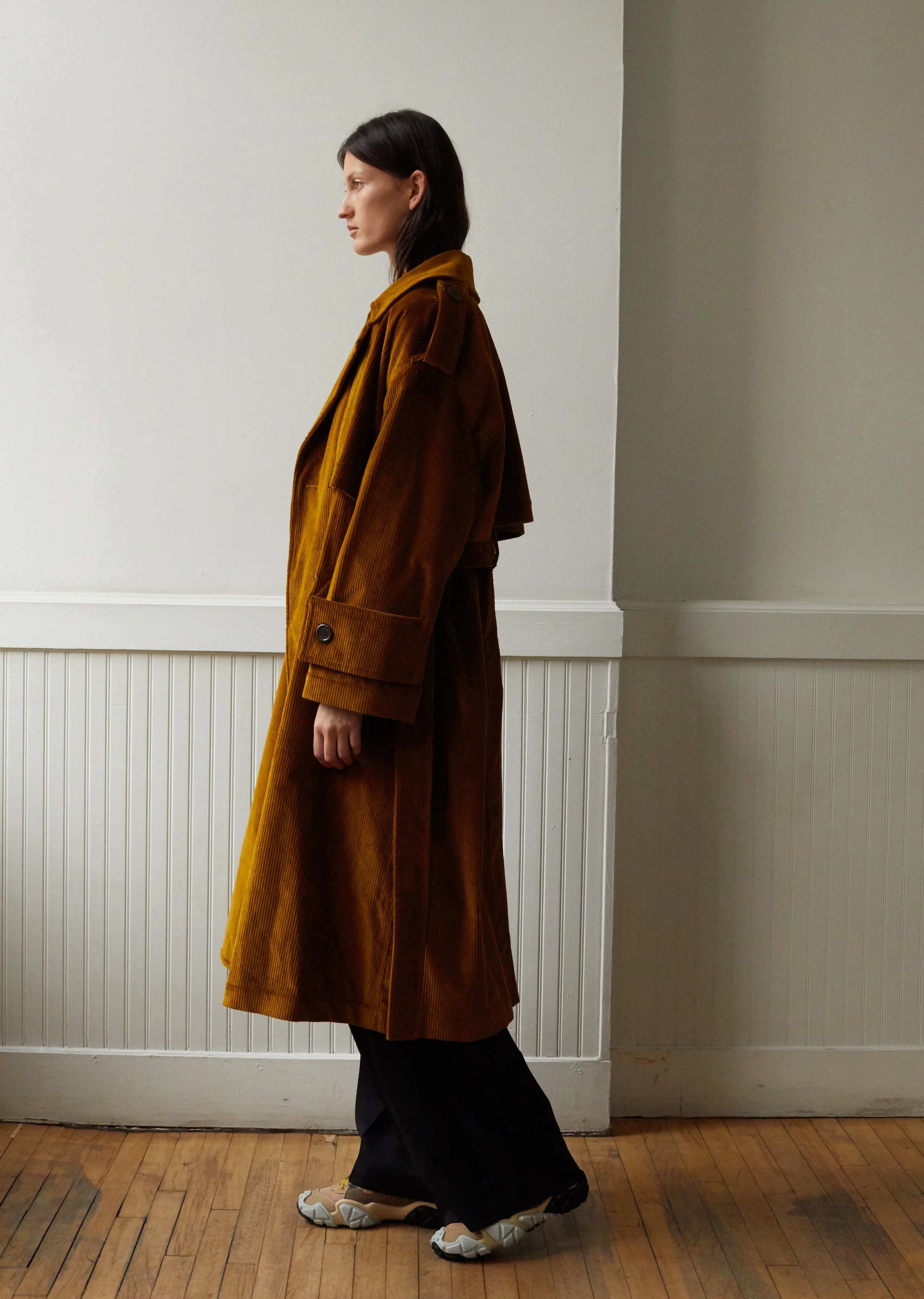 Odelette Vintage Corduroy Coat