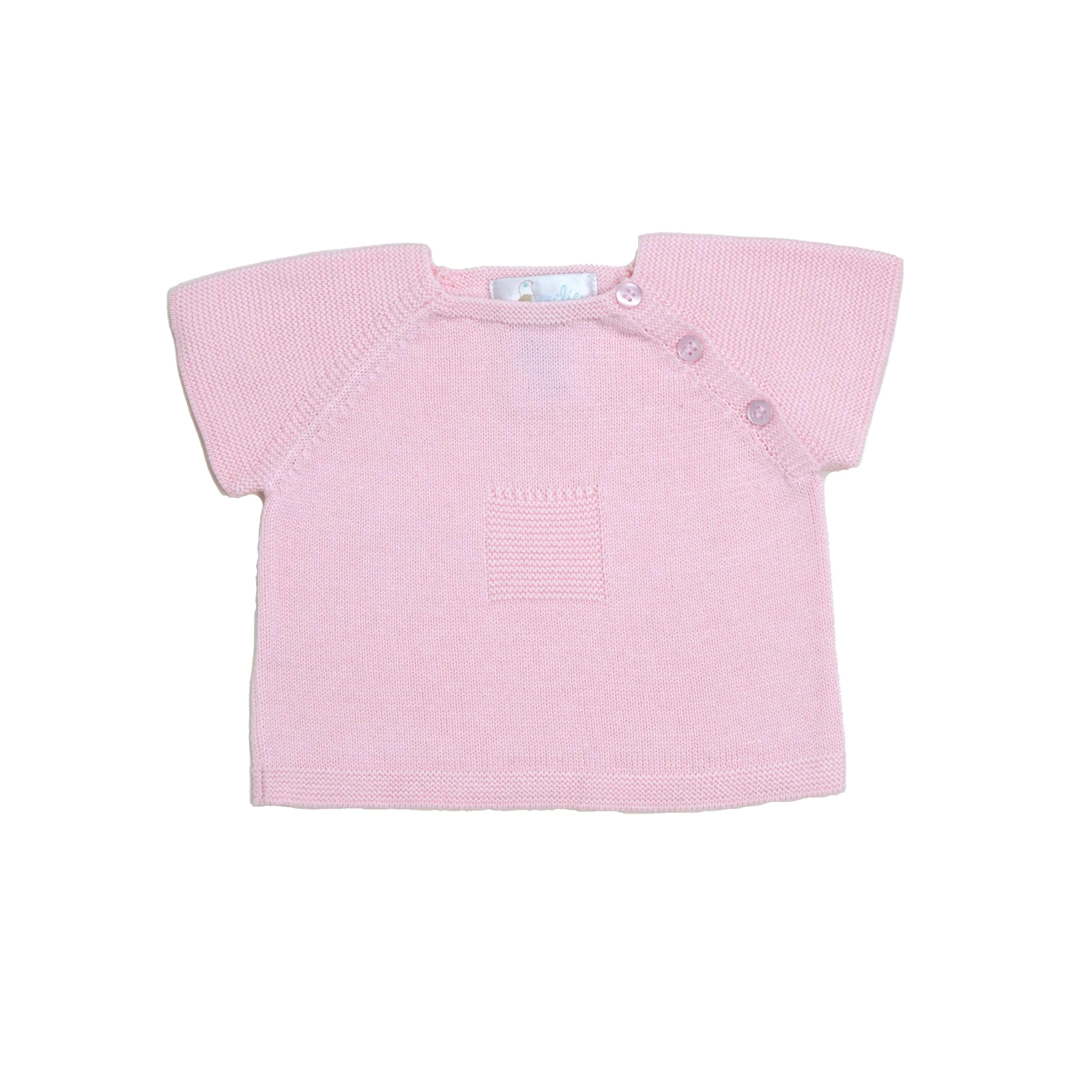 Pink Summer Knit Top
