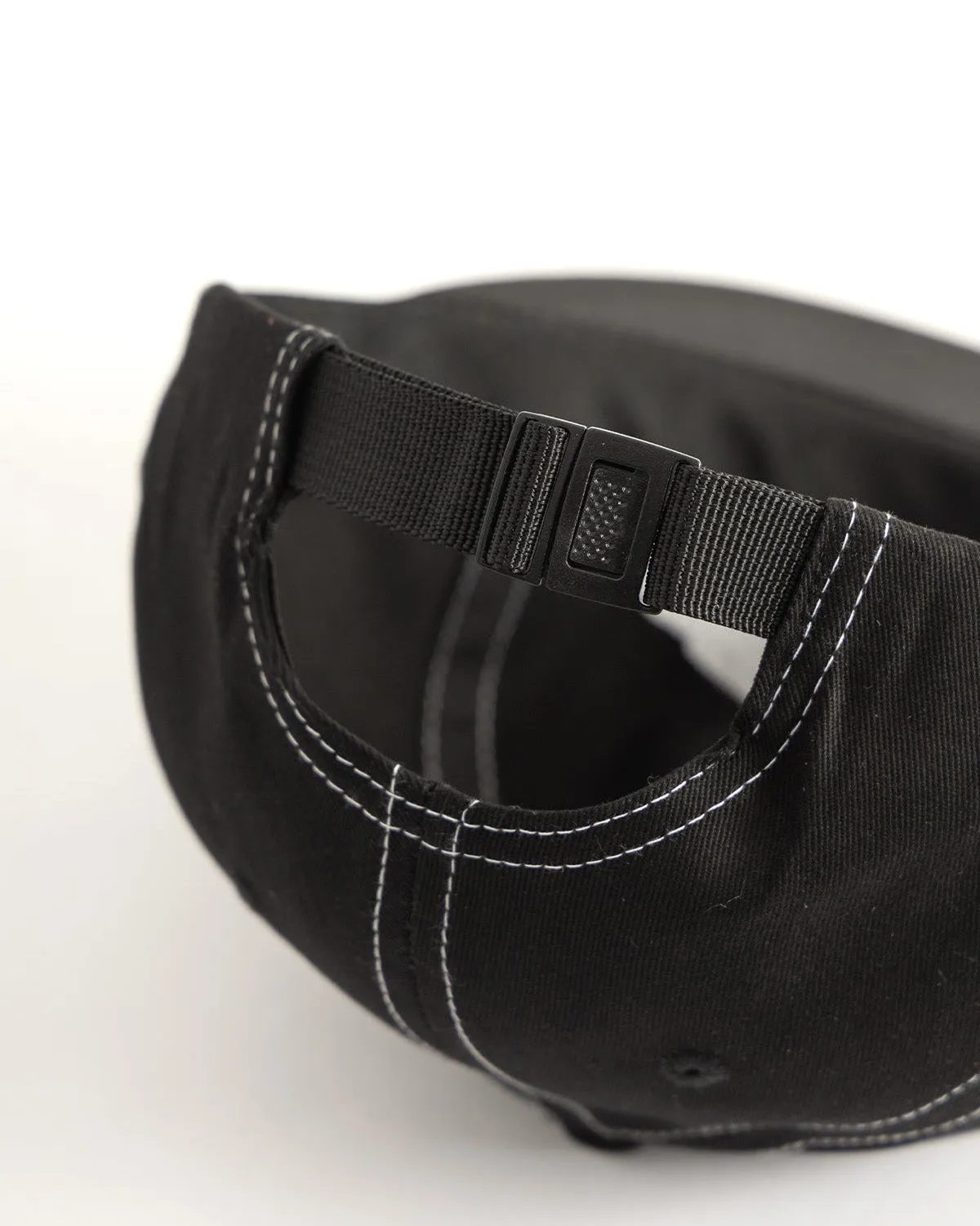 Service Works Arch Logo Contrast Stitch Cap - Black