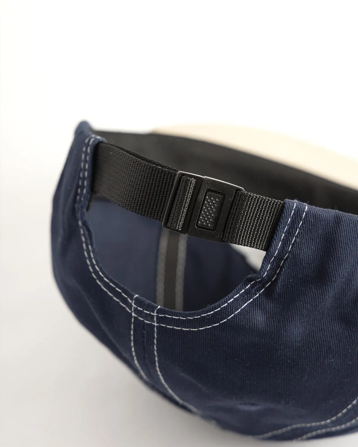 Service Works Arch Logo Contrast Stitch Cap - Navy / Khaki