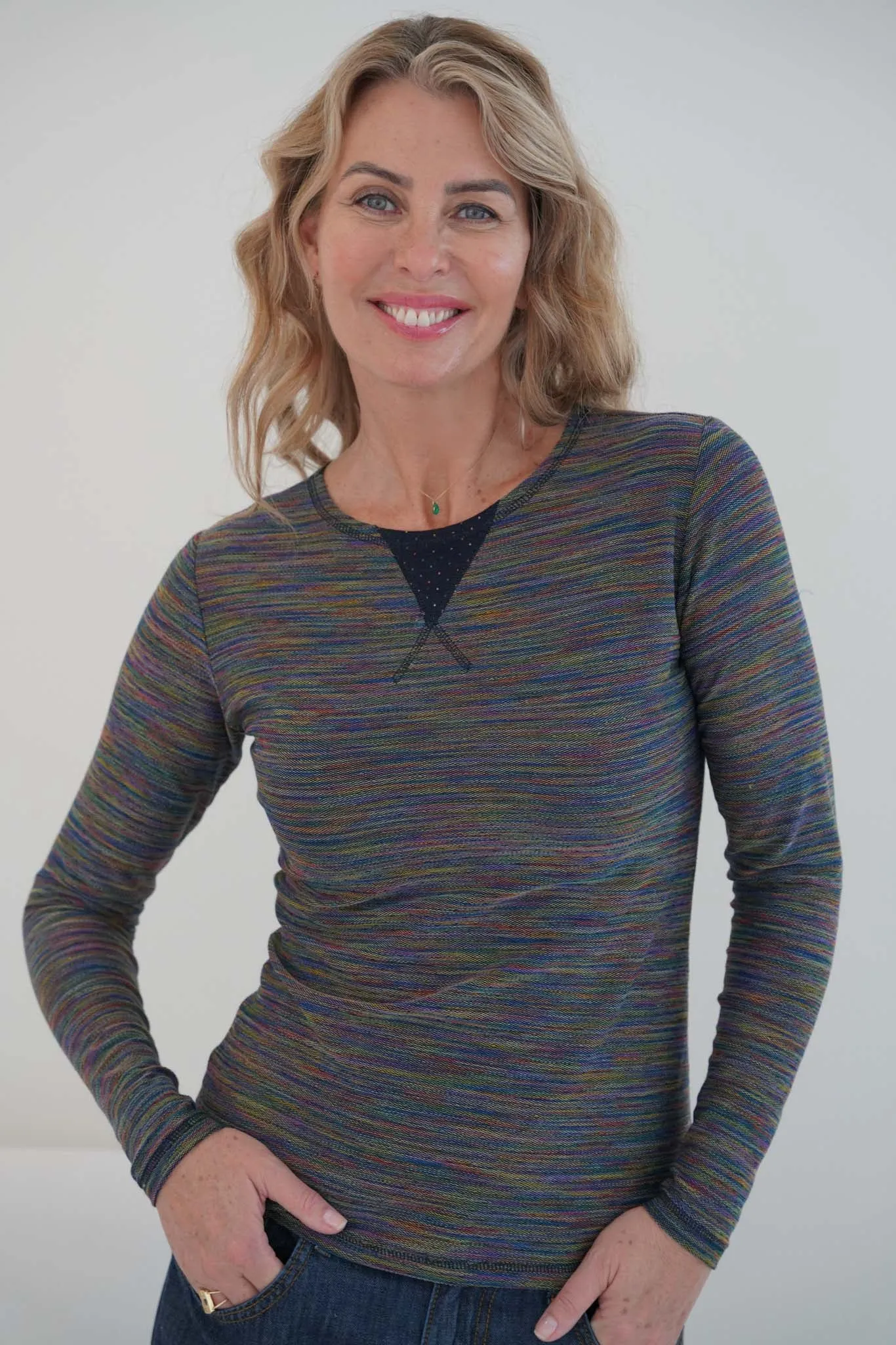 Slub Long Sleeve Tee