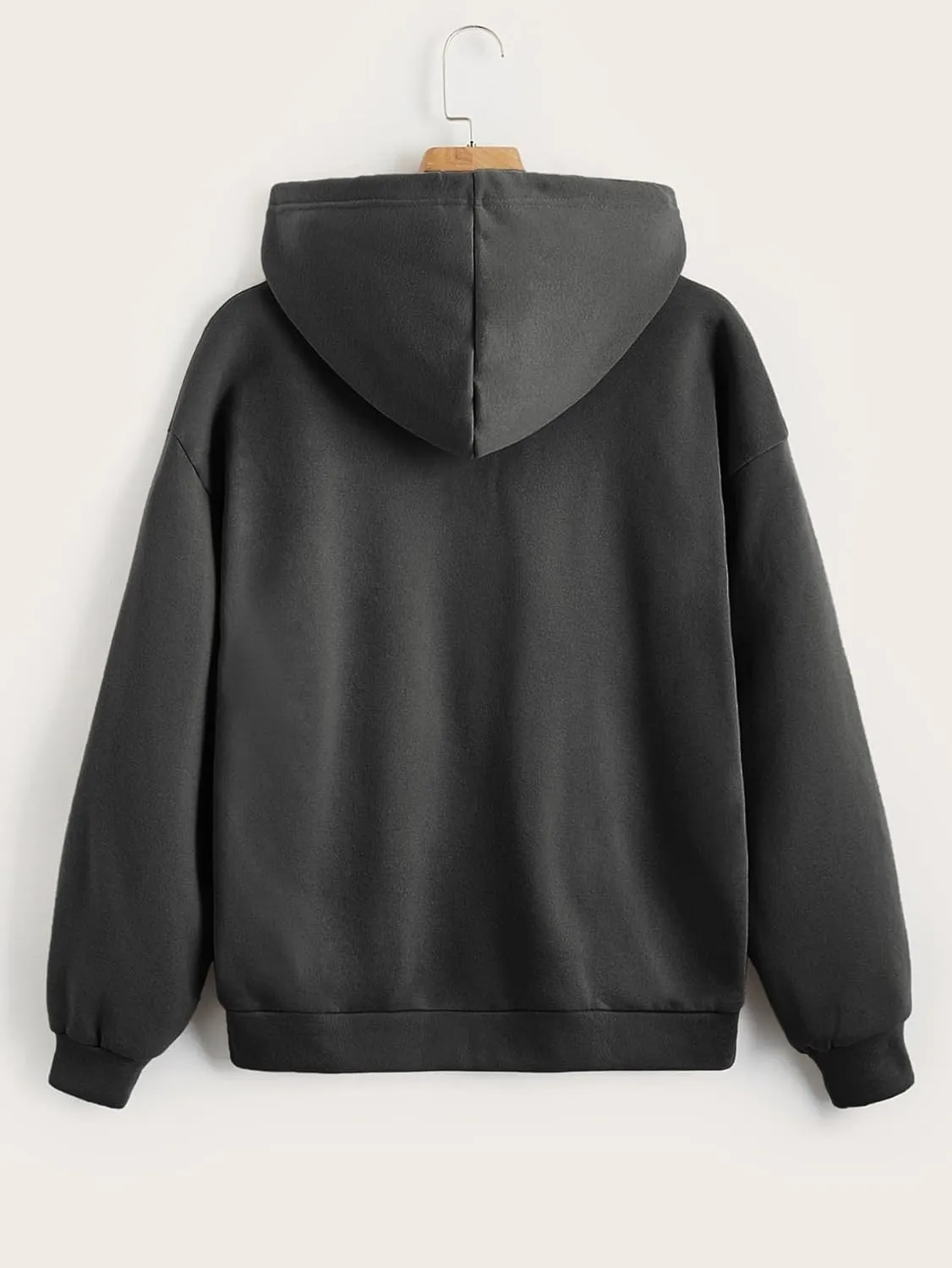 SOLY HUX Women's Zip Up Y2k Hoodies Jacket Star Print Graphic Drawstring Long Sleeve Sweatshirt