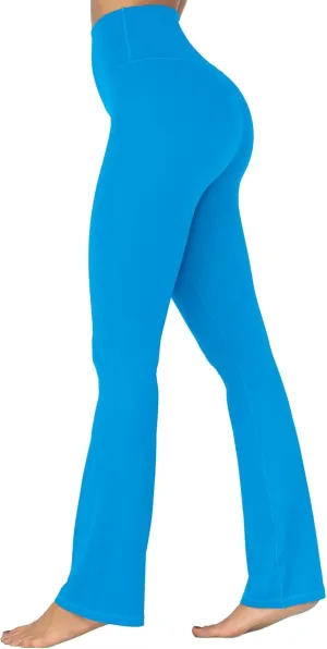 Sunzel High Waisted Mini Flare Leggings for Women, Workout Bootcut Flared Yoga Pants with Tummy Control for Casual Gym