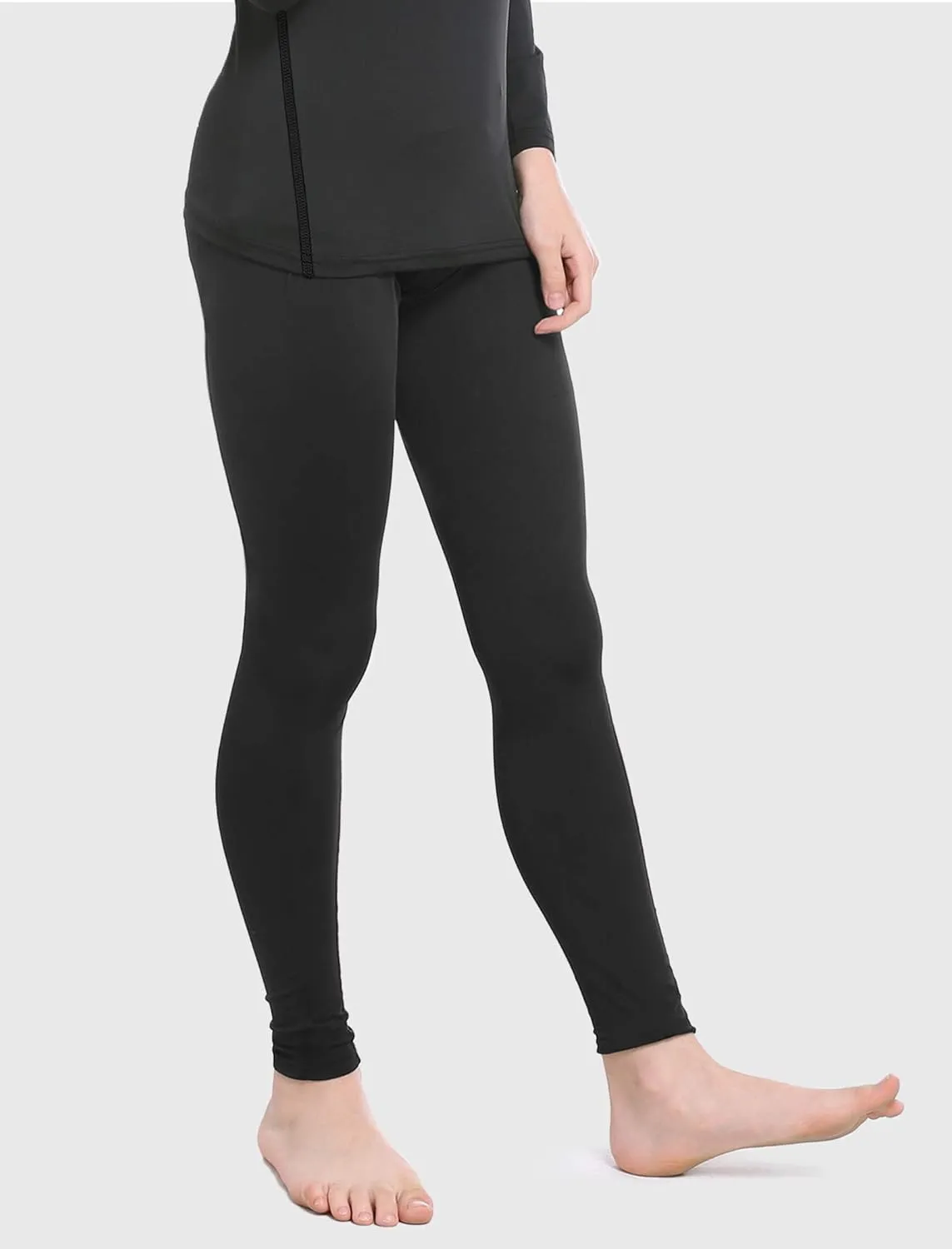 TELALEO 1/2/3/4 Pack Boys' Youth Compression Leggings Pants Tights Athletic Base Layer for Running Hockey Basketball