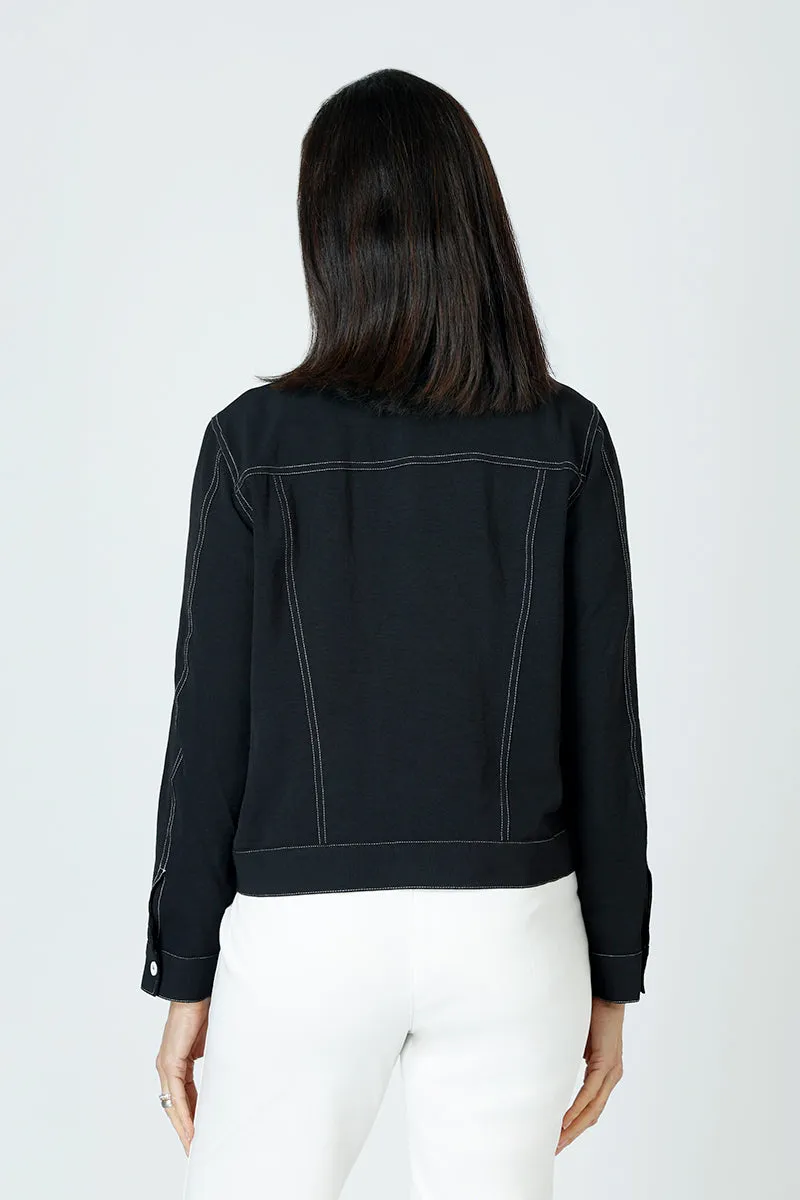 Top Ligne Airflow Contrast Stitch Jacket