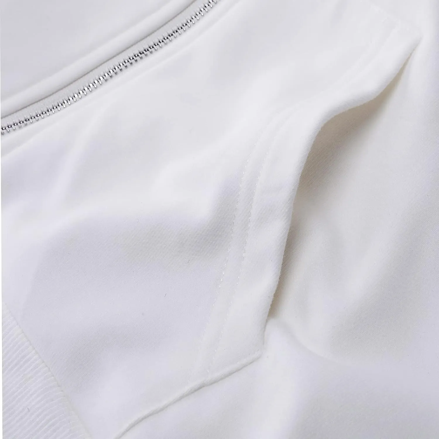 Women's Cropped Zip Up Hoodie Casual Long Sleeve Workout Hooded Sweatshirt Coat
