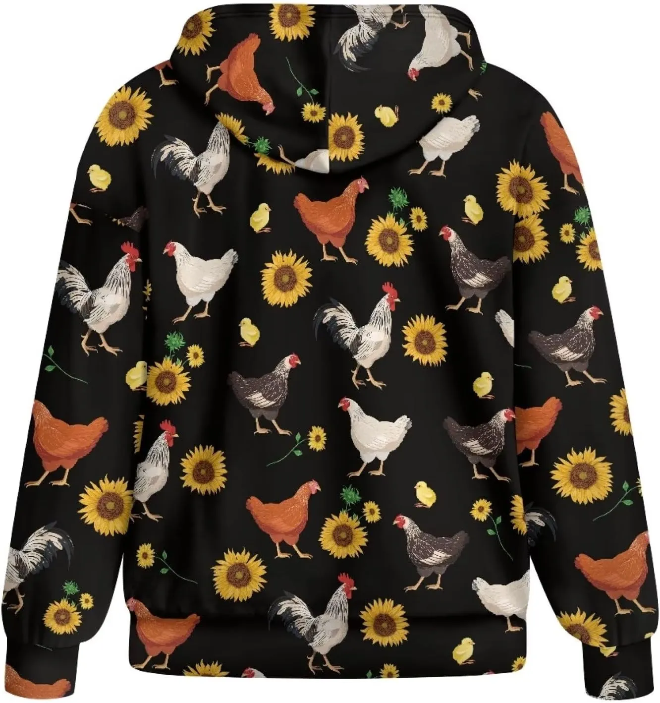 Womens Hoodies Full Zip Long Sleeve Oversized Lightweight Fall Workout Outfits Valentine's Prints