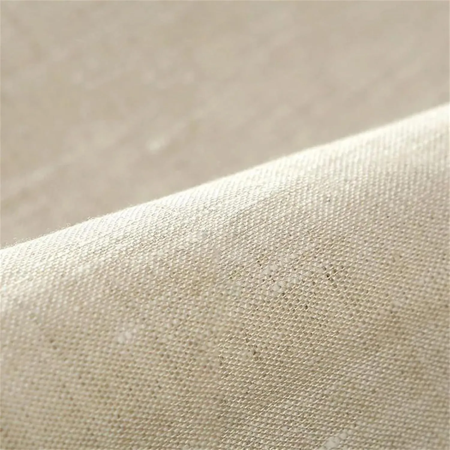 Women's Summer Linen Wide Leg Casual Trousers - High Waist Elastic, Loose, Cotton and Linen, Solid Color Straight