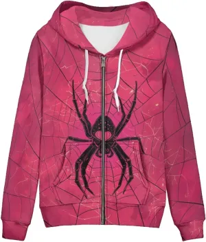 Womens Zip Up Hoodie Long Sleeve Oversized Sweatshirts Casual Jacket with Pocket Y2k Clothes