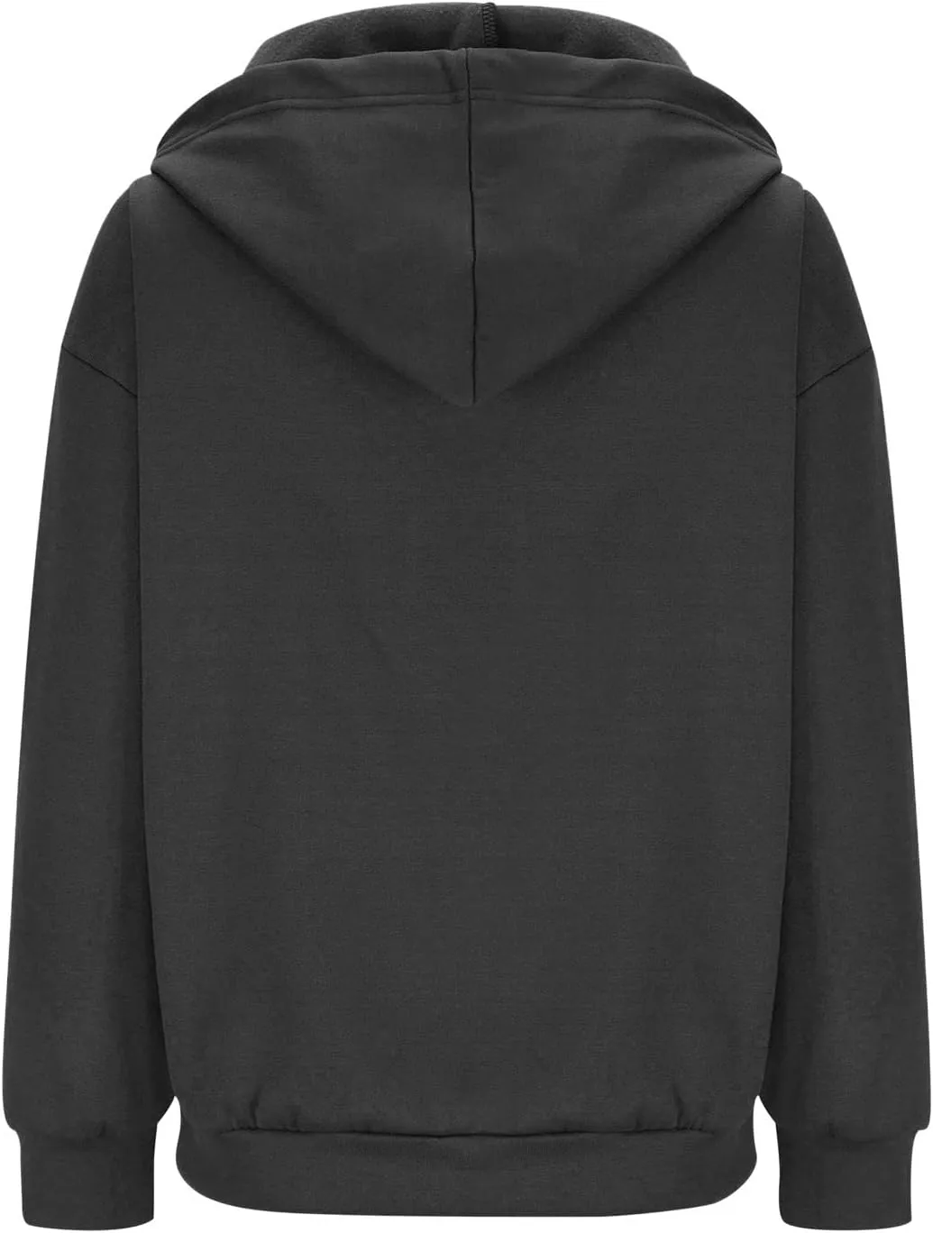 Zip Up Hoodie Teen Girl Y2K Clothes Cute Oversized Fall Jacket Long Sleeve Casual Drawstring Sweatshirts with Pocket